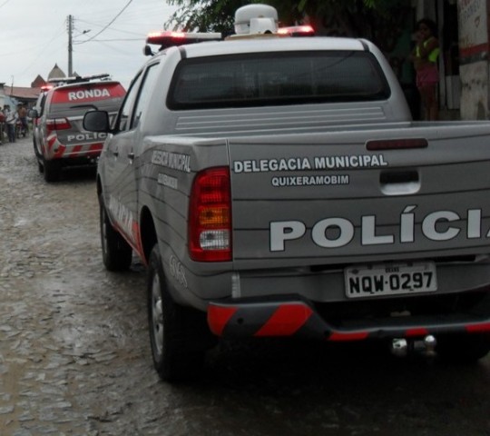 Viatura da Polícia Civil de Quixeramobim